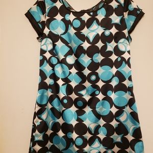 Maurice  geometric design dress